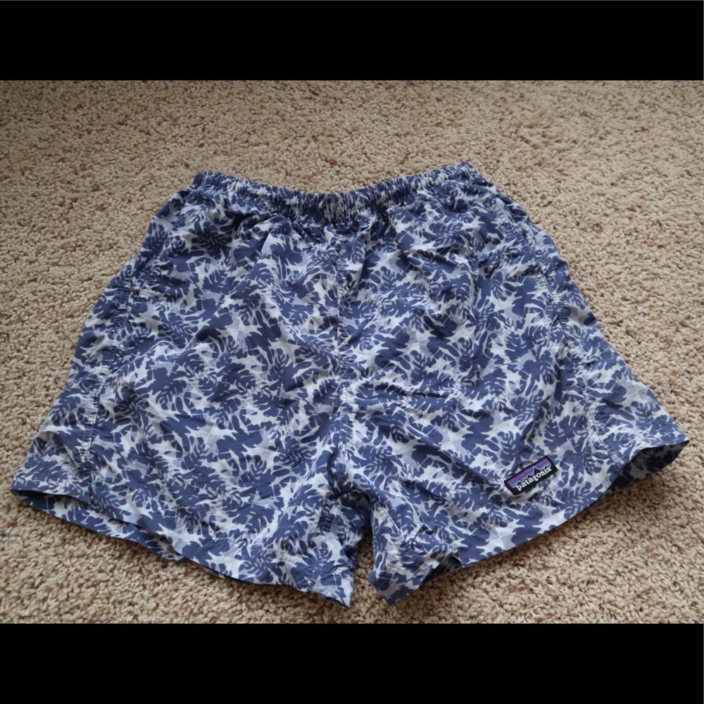 Patterned Patagonia Shorts
